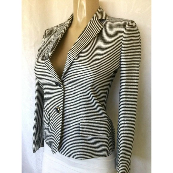 Philosophy Alberta Ferretti Jacket Blazer Striped - Picture 5 of 8